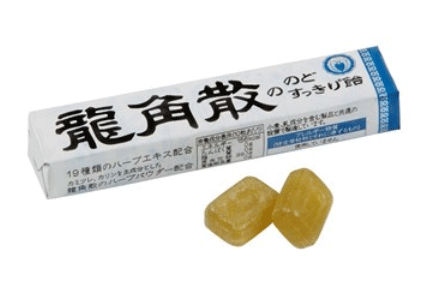 일본 직구 용각산 캔디 포장 사탕 목캔디 목사탕